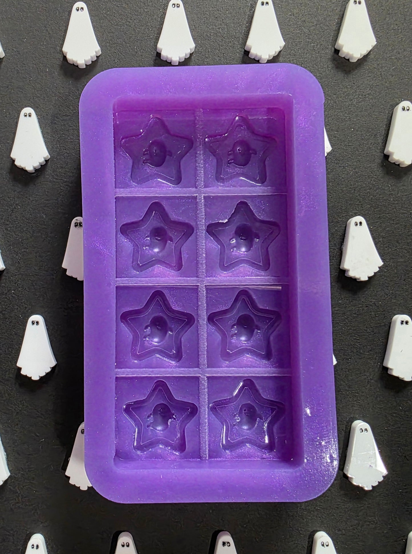Ghost tops snap bar silicone mould for wax and more