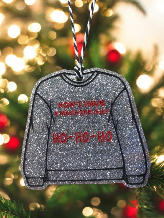 Movie Inspired Jumper Christmas Tree Acrylic Ornament
