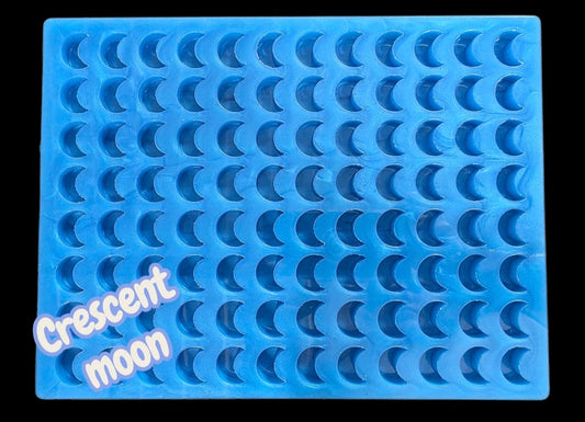 Big Crescent Moon Silicone Mould for wax, resin, soap etc