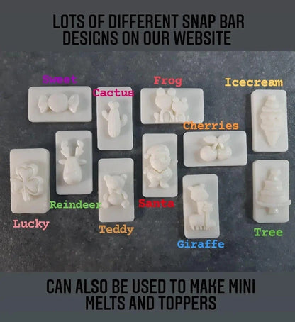 Teddy Bear Silicone Mould for wax melts