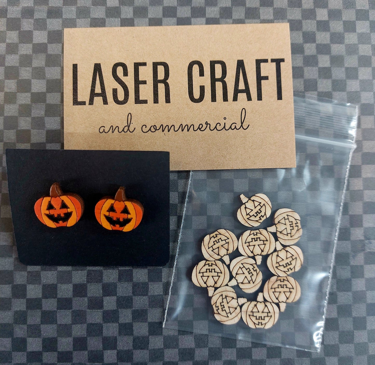 Earrings Pumpkin, Laser Cut Solid Maple Wood Pumpkin Earring Blanks, Jewellery Making