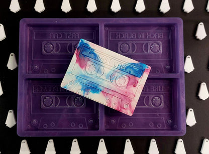 80s Cassette Tape Mould for wax, resin, soap etc