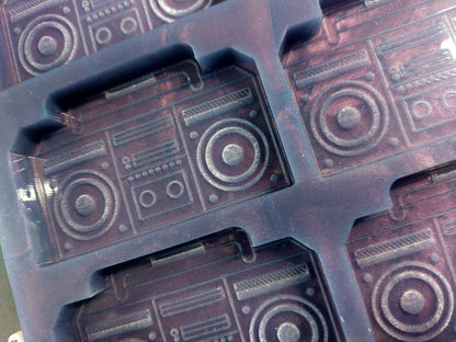 Boombox Mould for wax, resin, soap etc