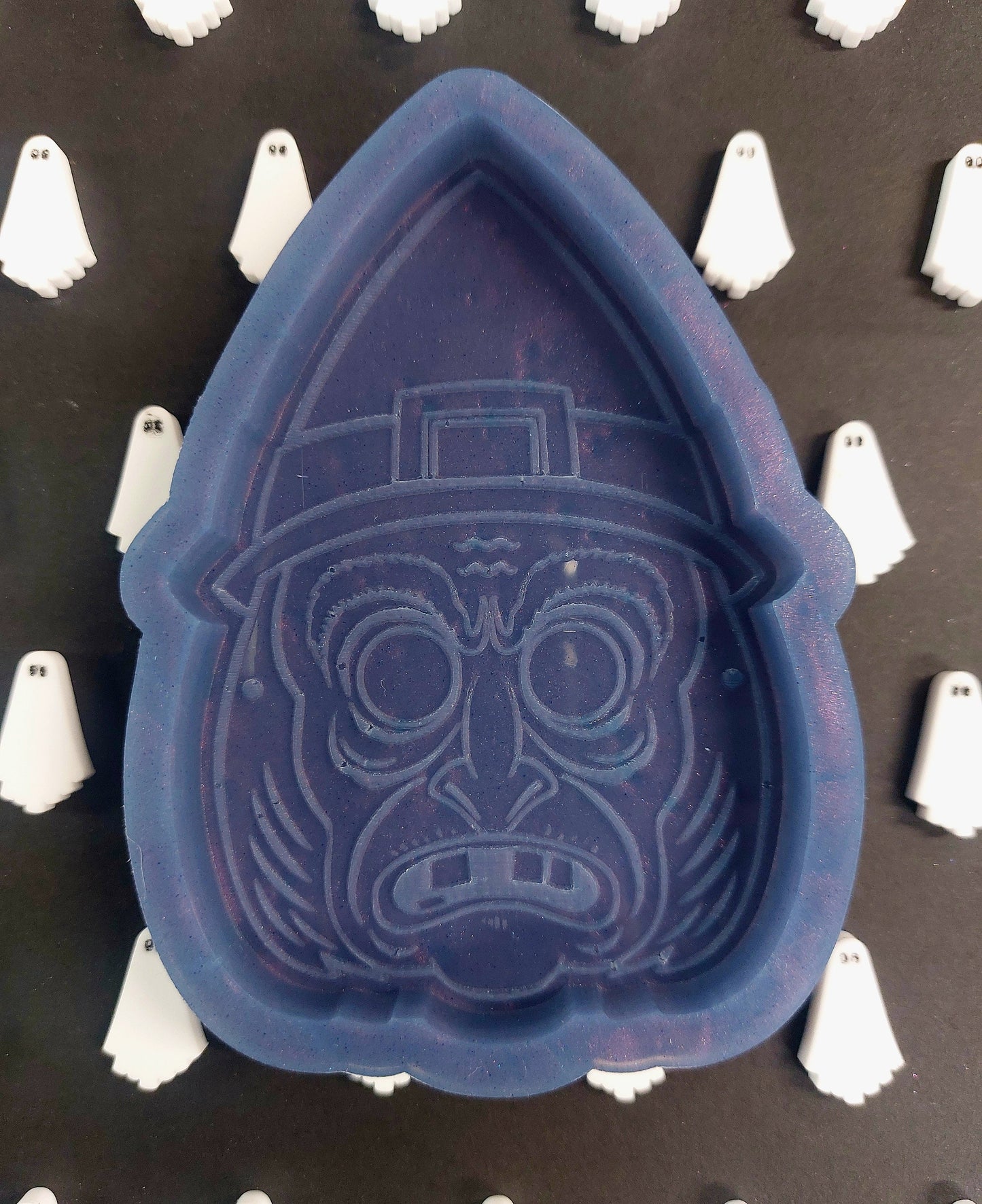 Witch Halloween Mask Silicone Mould