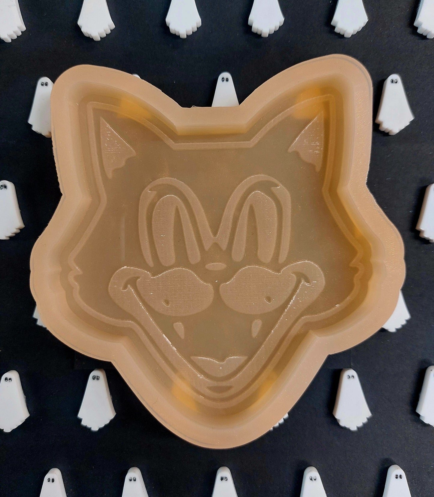 Scaredy Cat Silicone Mould