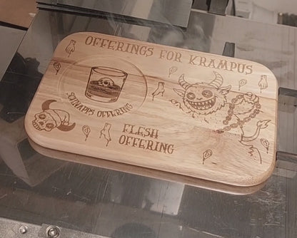 NEW DESIGN! Krampus Offerings Board for Christmas