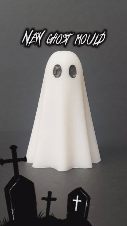 3d Ghost Mould 8 cell Silicone Mould for wax, resin, soap etc