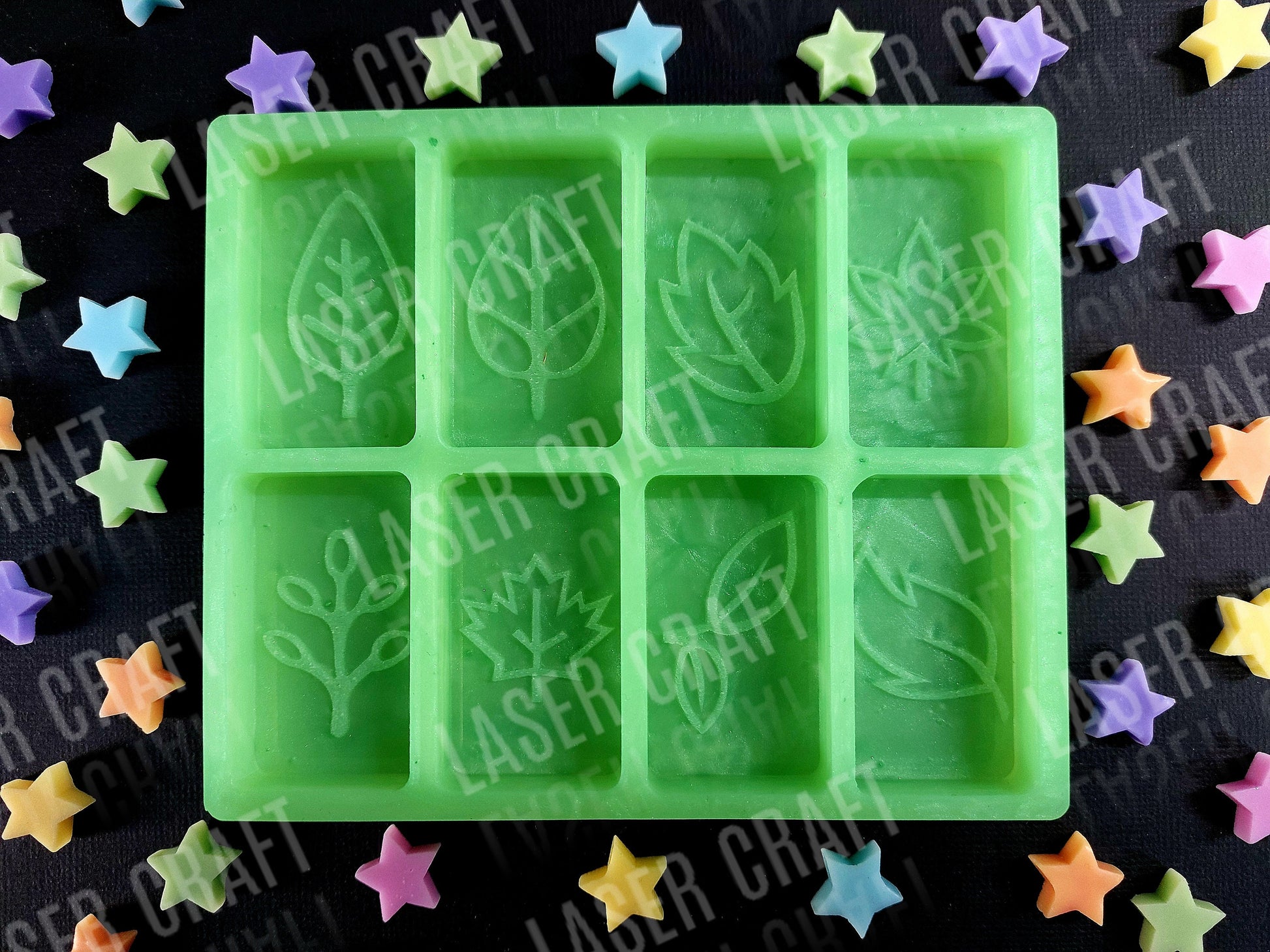 Autumn Leaves Silicone Mould for wax melts, resin and more