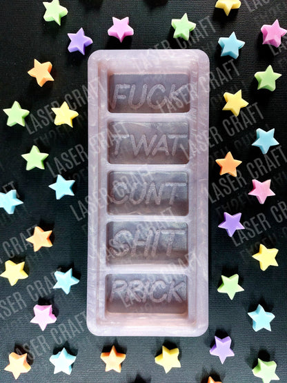 NSFW 18+ Swears Silicone Mould for wax, resin and more