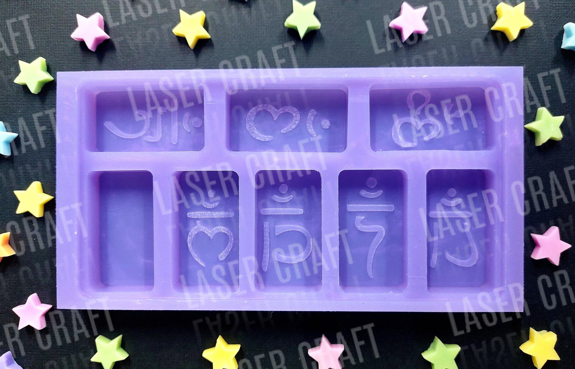 Chakra Silicone Mould for wax, resin and more