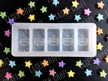 Halloween Silicone Moulds for wax, resin and more. Bats, witch, cobweb and pumpkin