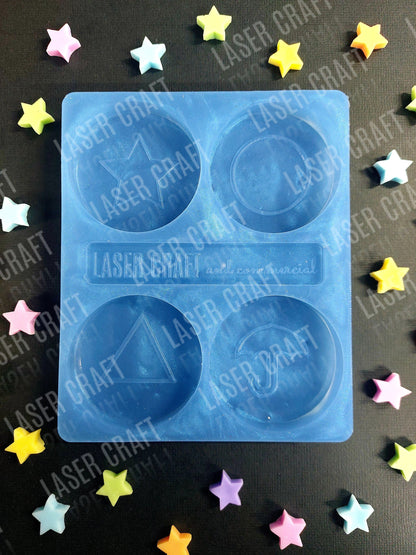 Game Business Card, Biscuit Game and Logo Silicone Mould for wax, resin and more