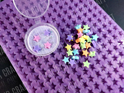 Star Scoopable Silicone Mould for wax, resin, soap etc