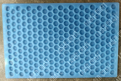 Snowflake Scoopable Silicone Mould for wax, resin, soap etc