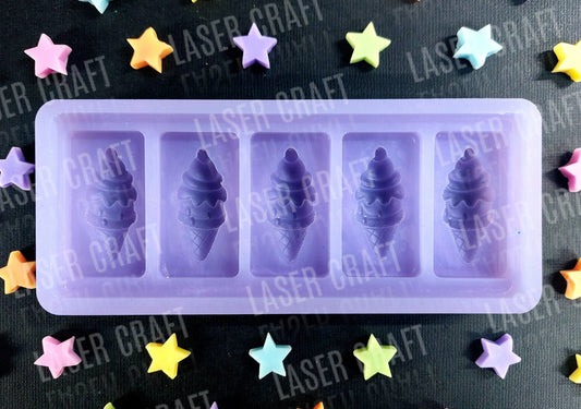 Ice Cream Silicone Mould for wax melts