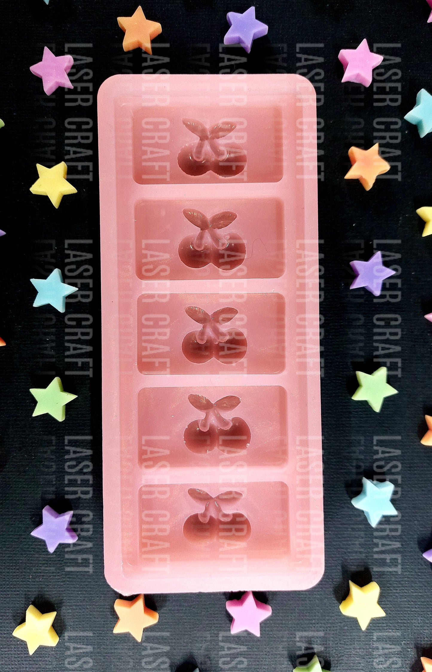Cherry Silicone Mould for wax melts
