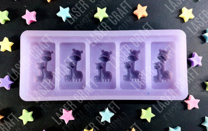 Giraffe Silicone Mould for wax melts