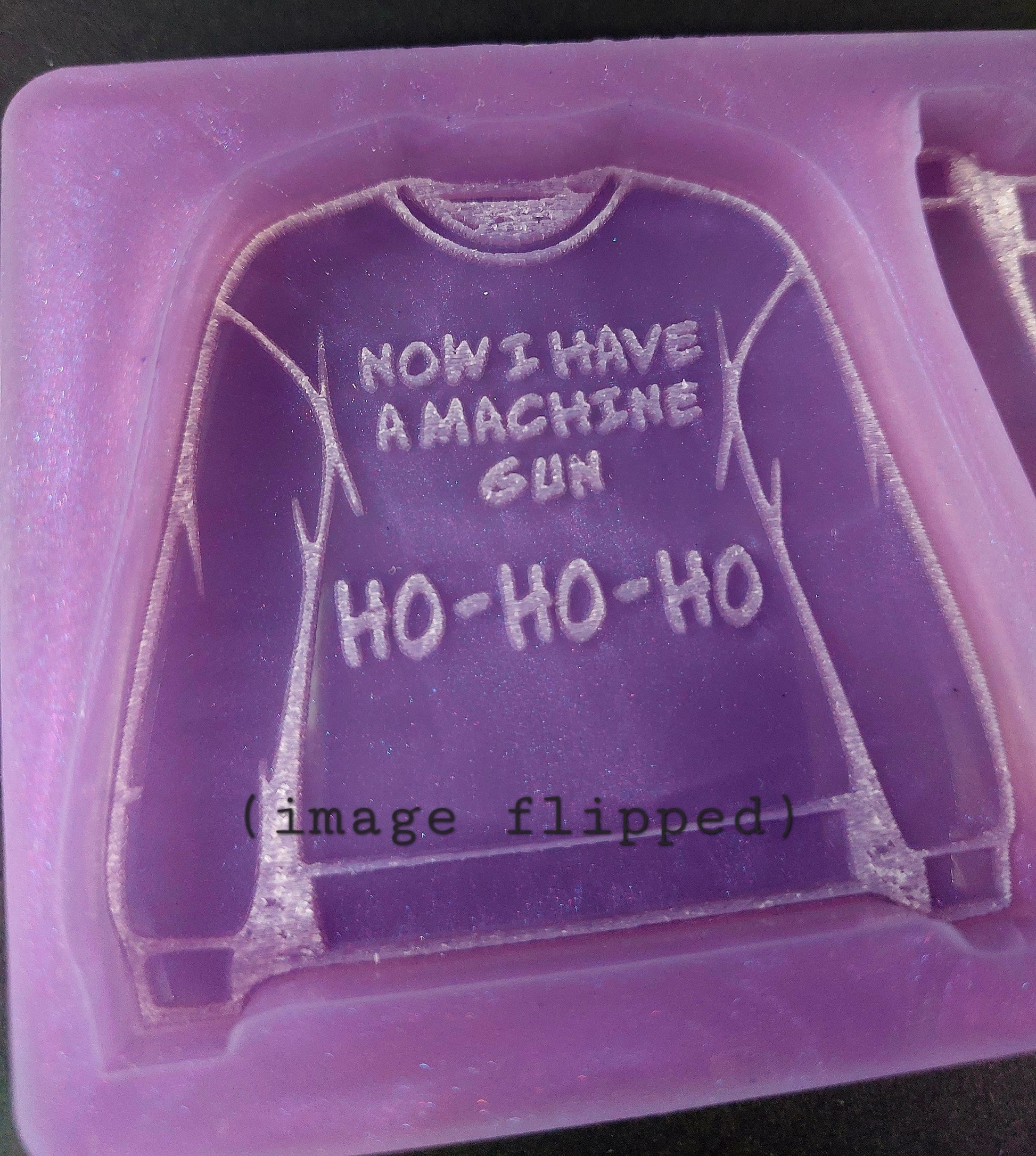 Ho ho ho Jumper Silicone Mould for wax melts, resin and more