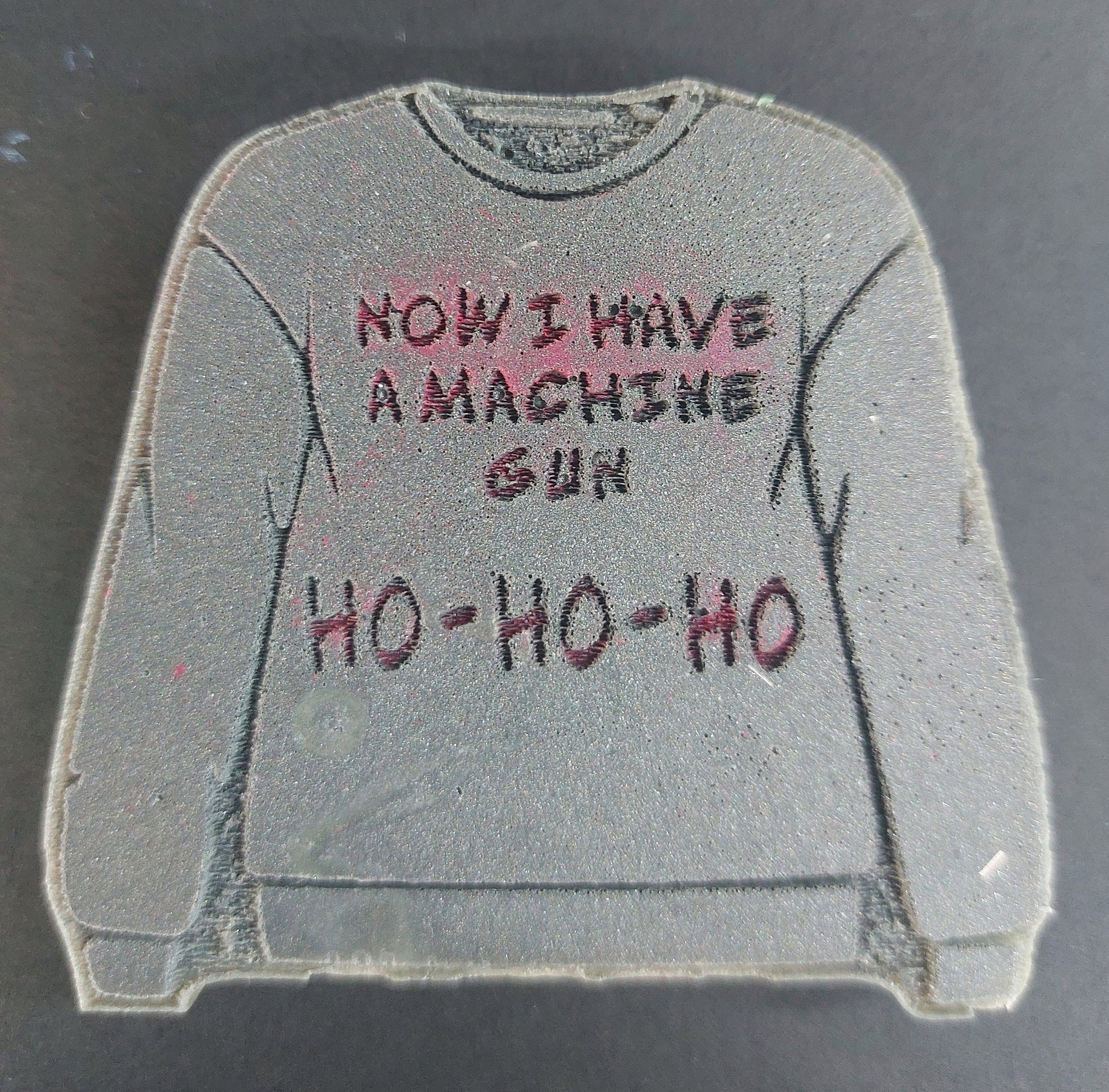 Ho ho ho Jumper Silicone Mould for wax melts, resin and more