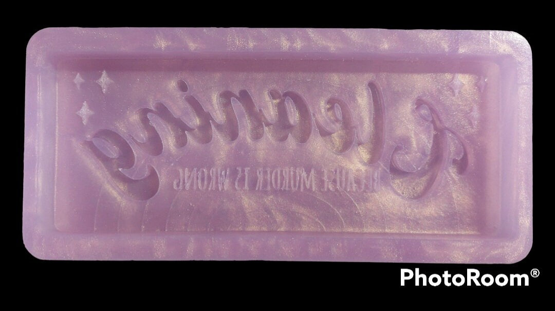 Cleaning Snap Bar Silicone Mould for wax