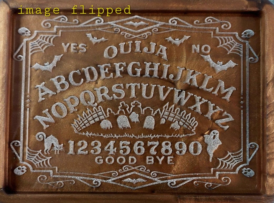 Large Ouija Board Mould for slab wax, resin, jesmonite etc
