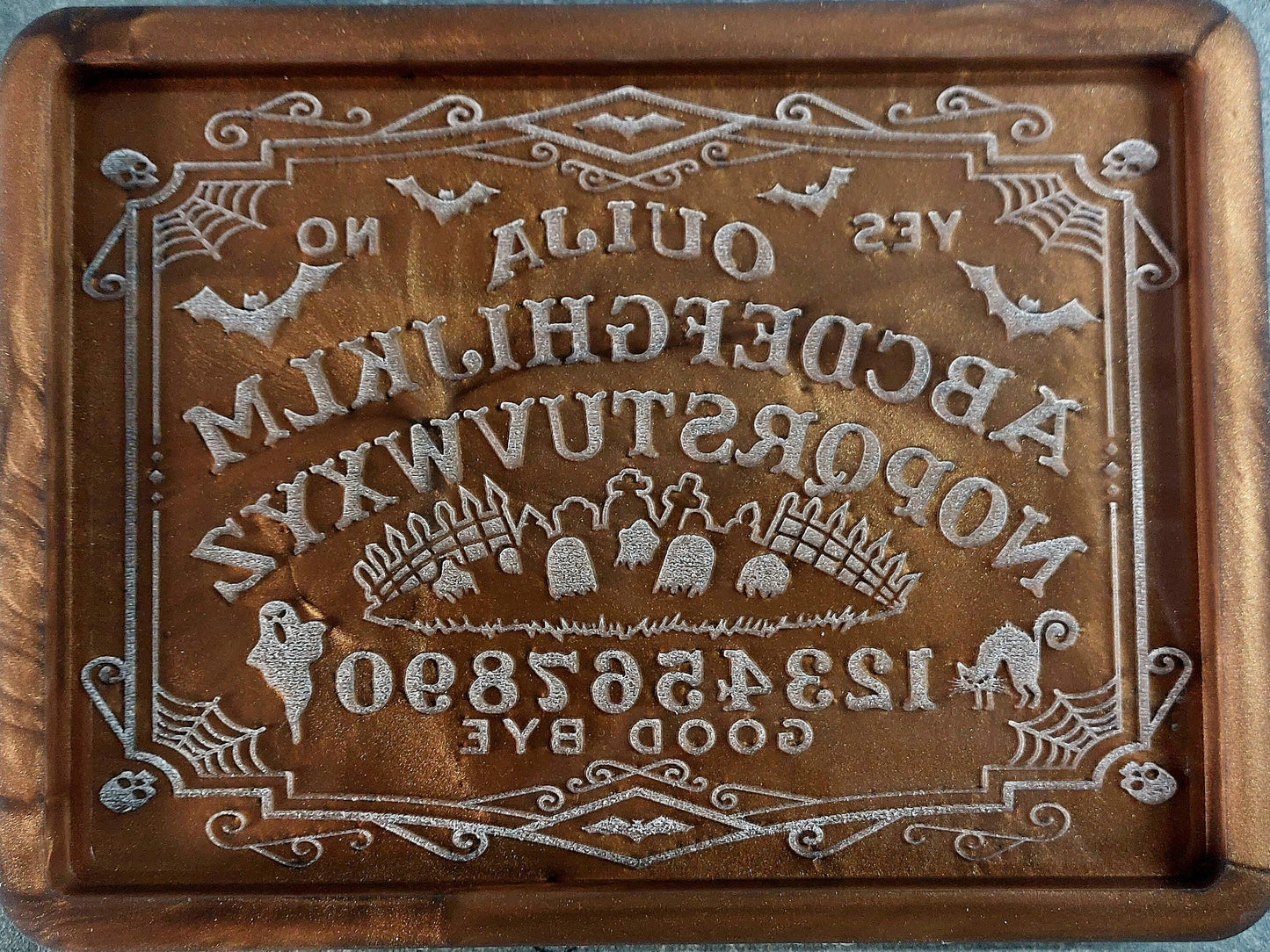 Large Ouija Board Mould for slab wax, resin, jesmonite etc