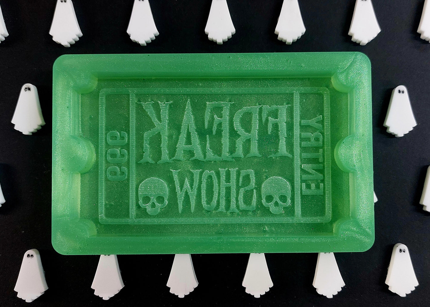 Freak Show Ticket Silicone Mould for wax, resin and more