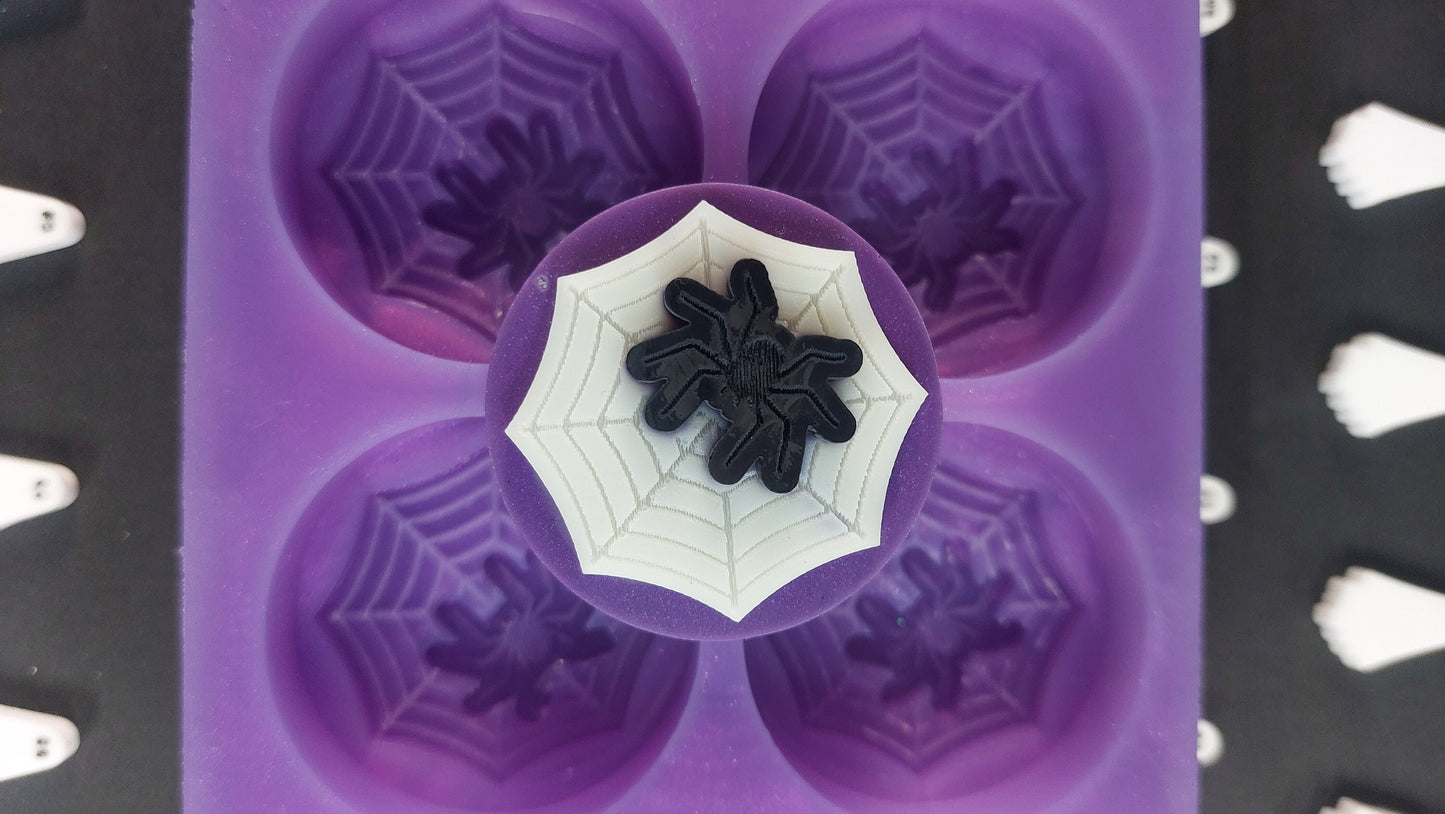 Spider Tops Silicone Mould for wax, resin, jesmonite, soap etc